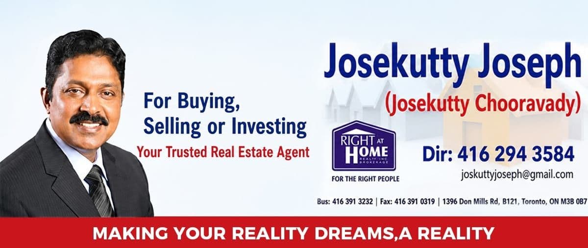 Josekutty Joseph (Right at Home Realty)